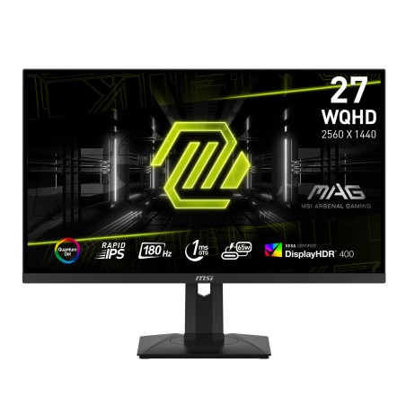 MSI MAG 274QRF QD E2 27" 2K HDMI DisplayPort 180Hz Pivot Monitor - Stunning Visuals & High Performance!